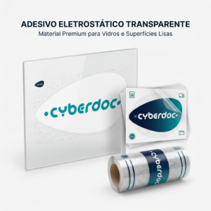 Adesivo Eletrostático Transparente