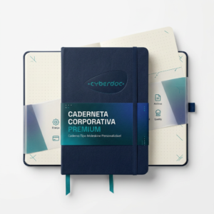Caderneta Tipo Moleskine Brinde