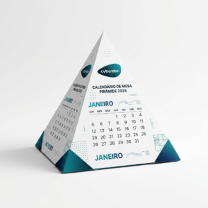 Calendário de Mesa Pirâmide