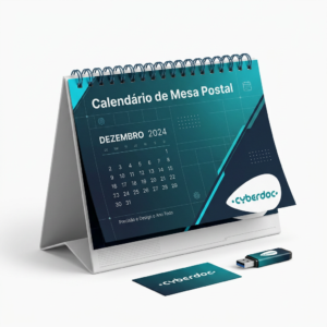 Calendário de Mesa Postal