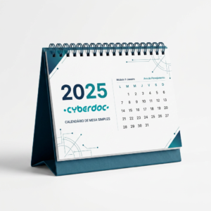 Calendário de Mesa Simples