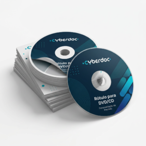 Adesivo para CD e DVD