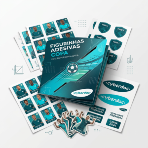 Figurinhas Adesiva Personalizada Copa