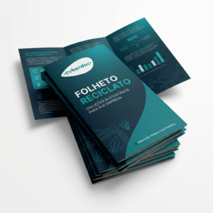 Folheto em Reciclato
