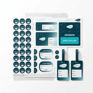 Kit Etiquetas para Material Escolar