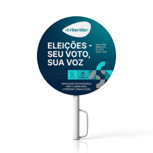 Placa Pirulito Eleições