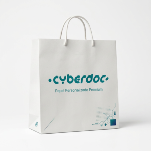 Sacola em Papel Personalizado em Silk - Premium
