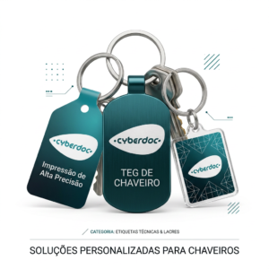 Tag para Chaveiro